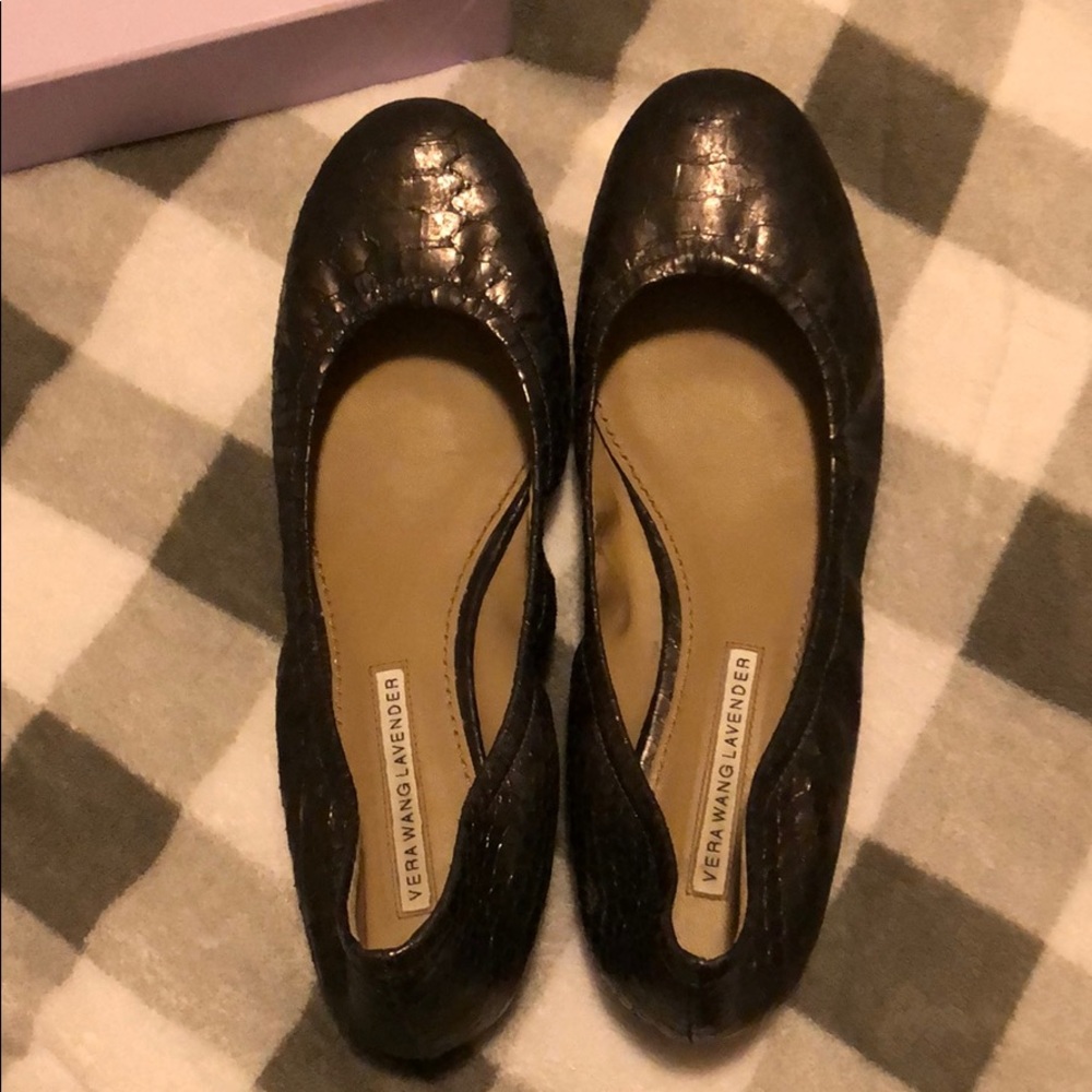 Vera Wang Lavender flats